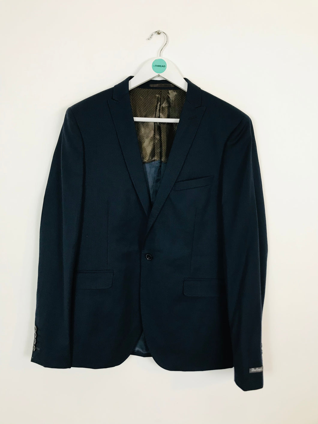 Devred Men’s Suit Jacket | Large | Blue