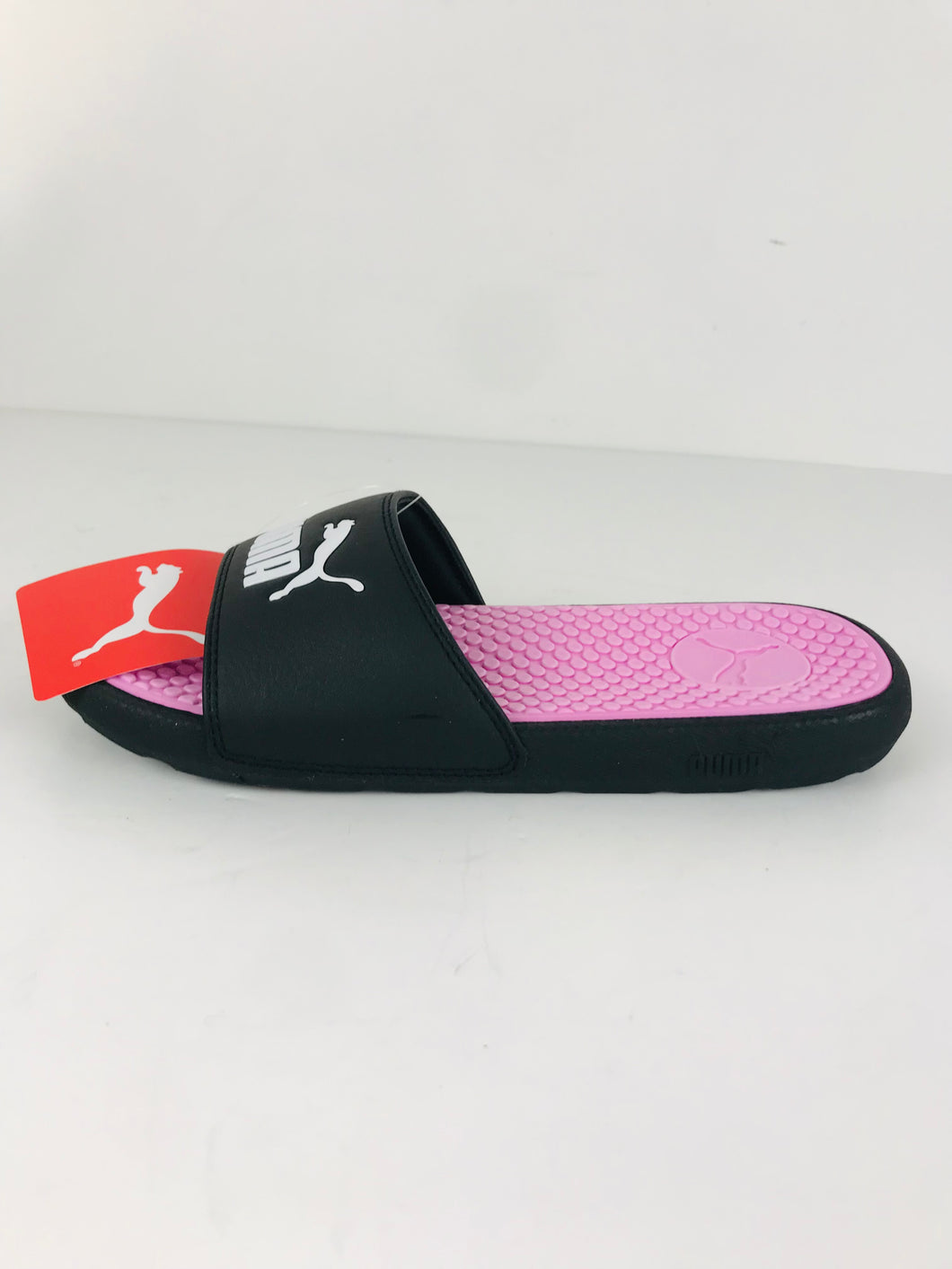 Puma Women's Faux Leather Slip-on Flats Shoes NWT | UK4 | Pink