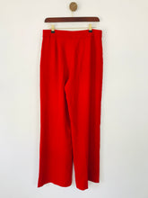 Load image into Gallery viewer, Zara Women&#39;s Wide Leg Trousers NWT | L UK14 | Red
