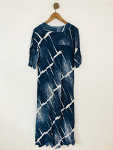 Load image into Gallery viewer, Kin John Lewis Women&#39;s V-Neck Midi Dress | UK8 | Blue
