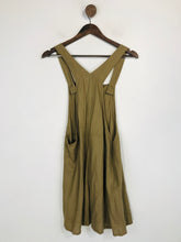 Load image into Gallery viewer, Rhythm Women&#39;s Pinafore Mini Dress | UK10 | Brown
