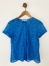 Load image into Gallery viewer, Fenn Wright Manson Women&#39;s Lace Blouse | UK12 | Blue

