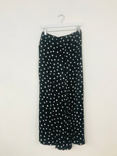 Load image into Gallery viewer, Zara Womens Polka Dot Maxi Skirt NWT | S UK 8 | Black

