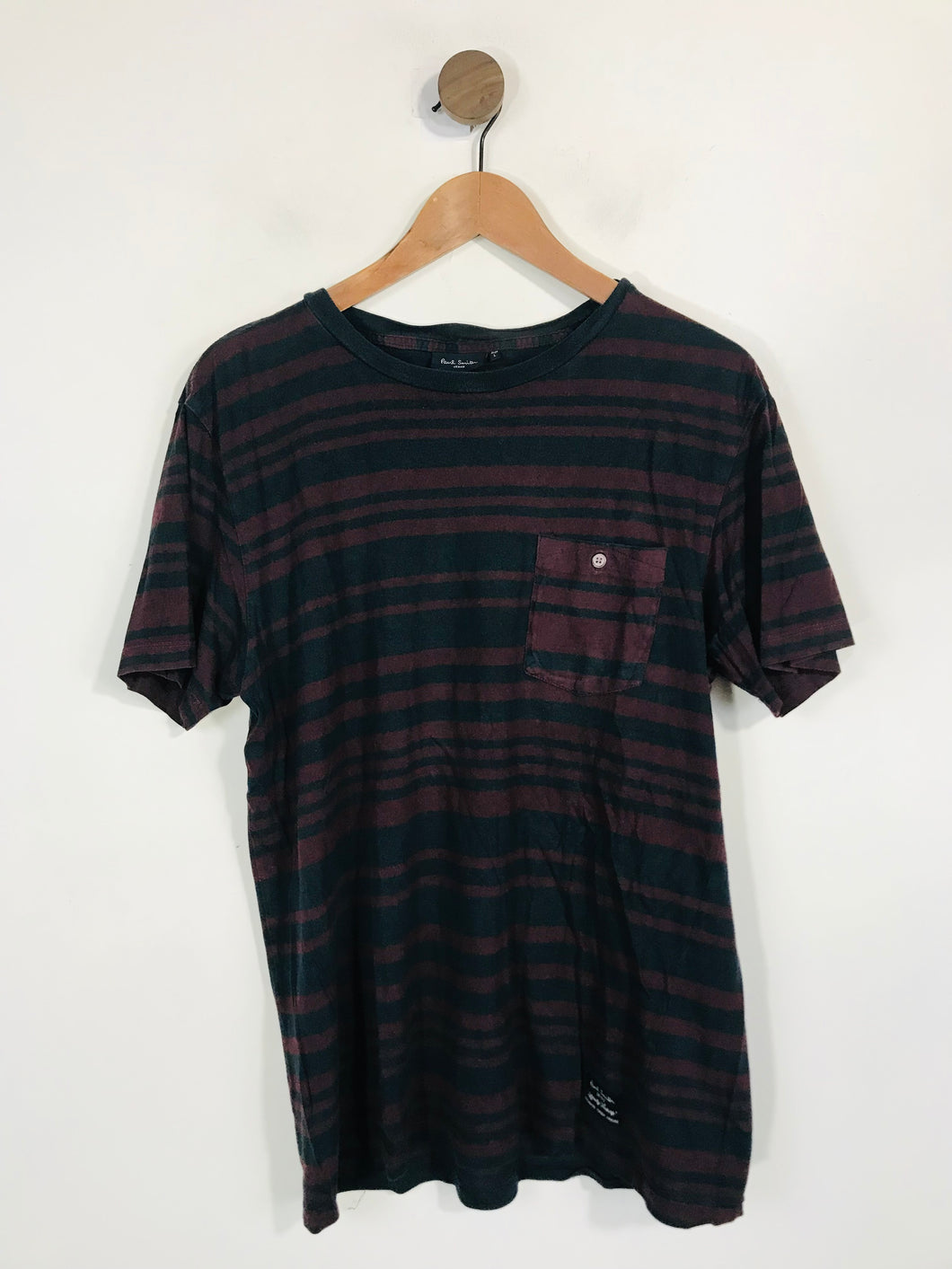 Paul Smith Men's Striped T-Shirt | L | Multicoloured