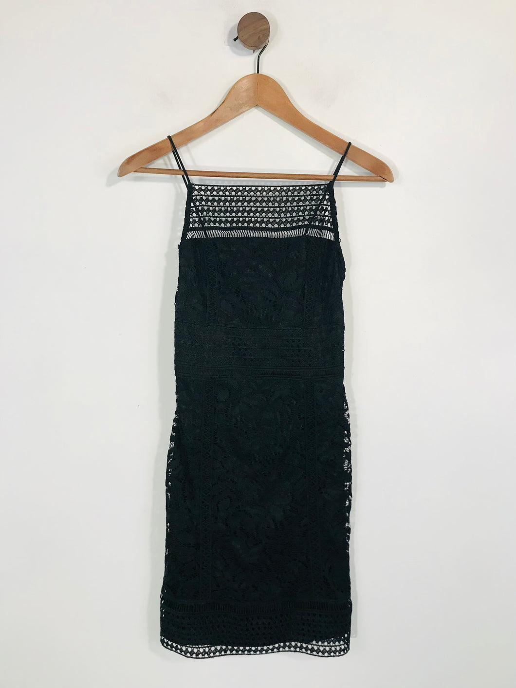 Topshop Women's Lace Mini Dress | UK6 | Black