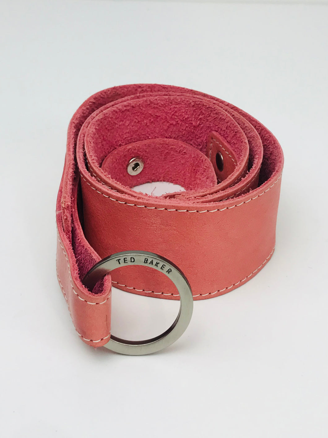 Ted Baker Women's Leather Belt | 3 UK12 | Pink