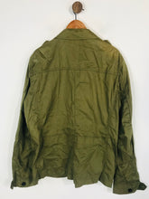 Load image into Gallery viewer, Cerruti Men&#39;s Zip Military Jacket | 58 | Green

