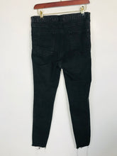 Load image into Gallery viewer, Zara Women&#39;s Distressed Jeggings Jeans | EU44 UK16 | Black

