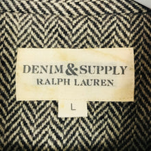 Load image into Gallery viewer, Denim &amp; Supply Ralph Lauren Womens Tweed Overcoat | L | Grey
