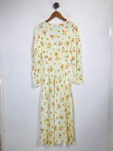 Load image into Gallery viewer, Ghost Women&#39;s Floral Maxi Dress NWT | M UK10-12 | Yellow
