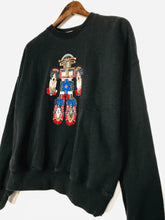 Load image into Gallery viewer, MSGM Women&#39;s Sequin Sweatshirt Jumper | S UK8 | Blue
