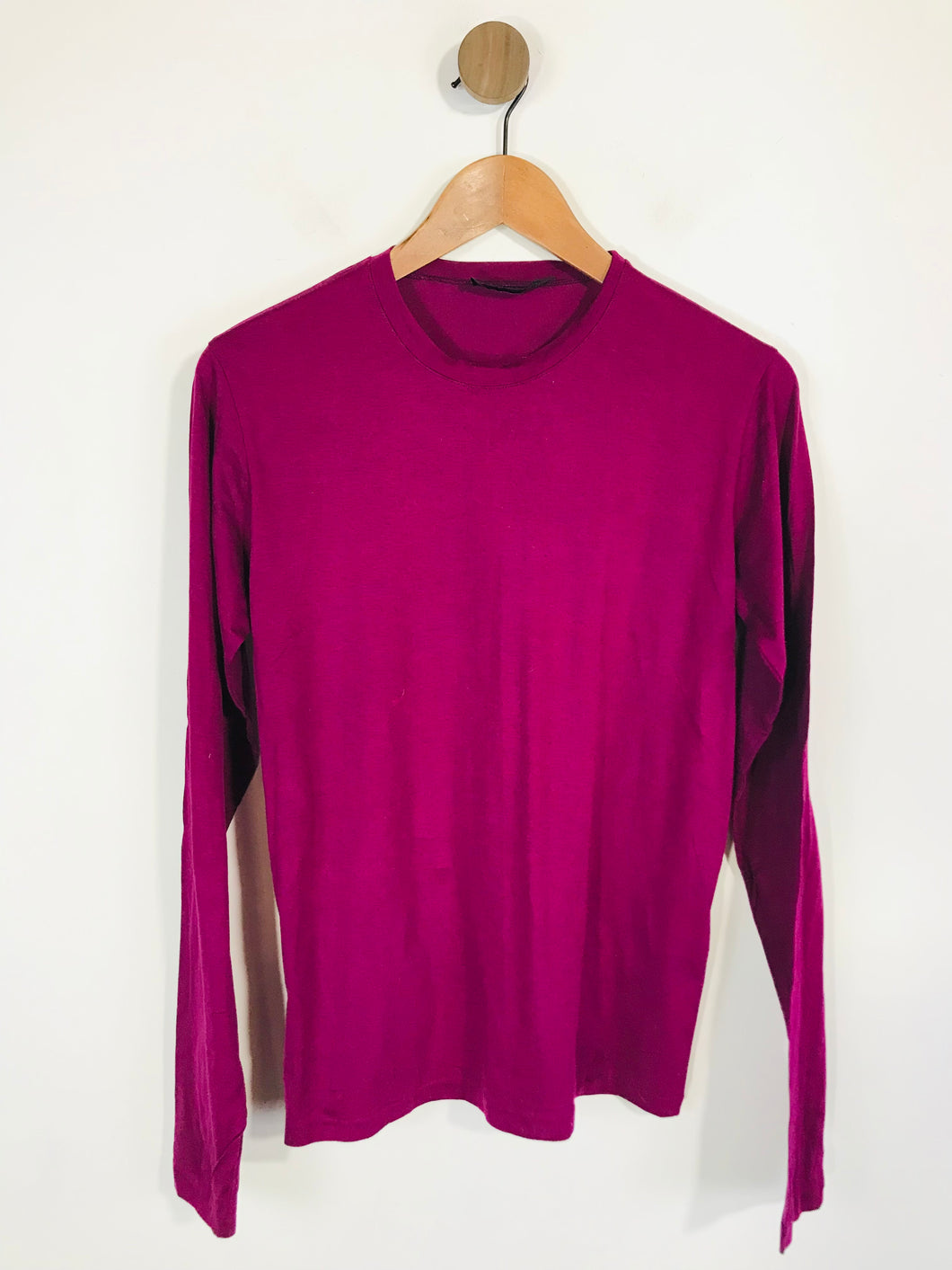Calvin Klein Men's Long Sleeve T-Shirt | S | Purple