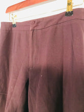 Load image into Gallery viewer, Zara Women&#39;s High Waist Smart Smart Trousers | UK10 | Brown
