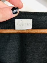 Load image into Gallery viewer, Poetry Women&#39;s Hemp T-Shirt | UK12 | Grey
