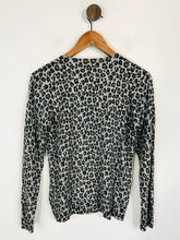 Load image into Gallery viewer, Hush Women&#39;s Wool Leopard Print Jumper | M UK10-12 | Multicoloured
