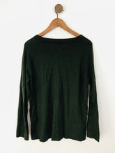 Load image into Gallery viewer, Cos Women&#39;s Wool V-Neck Jumper | S | Green
