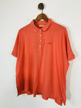 Load image into Gallery viewer, Lacoste Women&#39;s Relaxed Fit Polo Shirt | L UK14 | Orange
