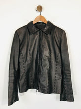 Load image into Gallery viewer, Hidepark Women&#39;s Leather Biker Jacket | UK12 | Brown
