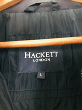 Load image into Gallery viewer, Hackett Men’s Windbreaker Bomber Jacket | L | Navy Blue
