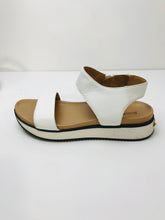Load image into Gallery viewer, Russell &amp; Bromley Women&#39;s Leather Sandals | EU40 UK7 | White
