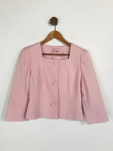 Load image into Gallery viewer, Phase Eight Women&#39;s Cropped Square Neck Blazer Jacket | UK10 | Pink

