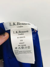 Load image into Gallery viewer, L.K. Bennett Women&#39;s Wool Scarf NWT | OS | Blue
