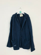 Load image into Gallery viewer, Zara Boy’s Chunky Knit Cardigan | Age 9-10 | Blue
