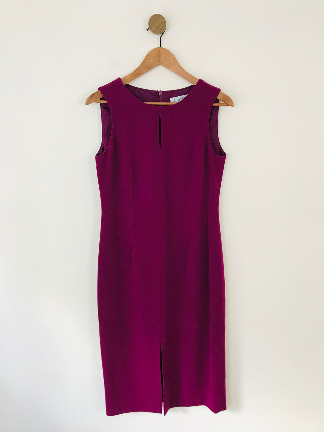 J.Taylor Women's Cut-Out Sheath Dress | UK10 | Purple