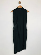 Load image into Gallery viewer, Asos Women&#39;s Ribbed Midi Dress | UK10 | Black
