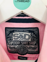 Load image into Gallery viewer, Superdry Men’s Long Sleeve Shirt | M | Pink
