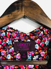 Load image into Gallery viewer, Liberty x J. Crew Women&#39;s Cotton Floral Button-Up Shirt | UK12 | Multicoloured
