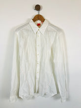 Load image into Gallery viewer, Hugo Boss Men&#39;s Embroidered Long Sleeve Button-Up Shirt | L | White
