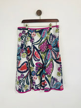 Load image into Gallery viewer, Boden Women&#39;s Floral A-Line Skirt | UK12 | Multicoloured
