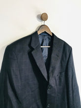 Load image into Gallery viewer, Ted Baker Men&#39;s Check Gingham Suit Blazer Jacket | 42S | Black
