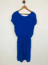 Load image into Gallery viewer, Hush Women&#39;s Elasticated Waist Shift Dress | UK8 | Blue
