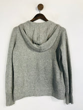 Load image into Gallery viewer, Gharani Strok Women&#39;s Cashmere Hooded Cardigan | L UK14 | Grey
