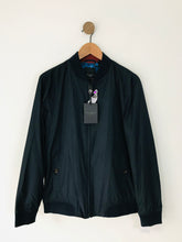 Load image into Gallery viewer, Ted Baker Men’s Bomber Jacket NWT | 3 M | Black Navy
