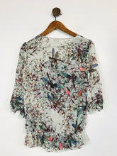 Load image into Gallery viewer, Ted Baker Women&#39;s Silk Cowl Neck Blouse | 3 UK12 | Multicolour
