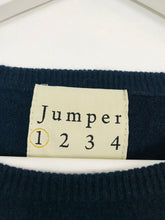 Load image into Gallery viewer, Jumper 1234 Women’s 100% Cashmere Jumper | UK10 | Blue
