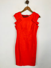 Load image into Gallery viewer, Reiss Women&#39;s High Neck Bodycon Dress | UK10 | Orange
