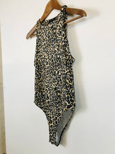 Load image into Gallery viewer, Zara Women&#39;s Leopard Print Bodysuit NWT | S UK8 | Brown

