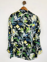 Load image into Gallery viewer, Zara Women&#39;s Floral Padded Shoulder Blazer Jacket | S UK8 | Multicoloured
