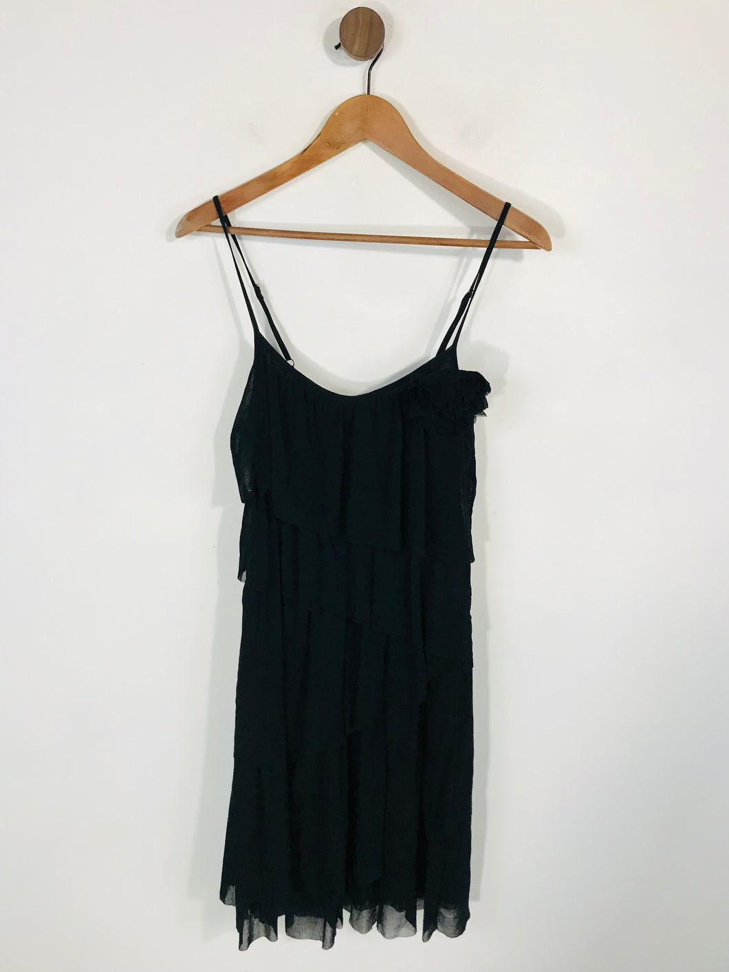 Simona Barbieri Women's Boho Mini Dress | S UK8 | Black