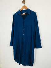 Load image into Gallery viewer, Thomas Pink Women&#39;s Cotton Shirt Dress | M UK10-12 | Blue
