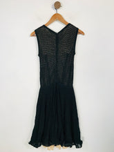 Load image into Gallery viewer, Antonino Valenti Women&#39;s Knit A-Line Dress | IT44 UK12 | Black
