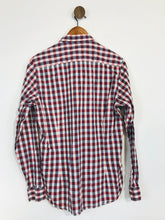 Load image into Gallery viewer, Ted Baker Men&#39;s Check Button-Up Shirt | 3 M | Red
