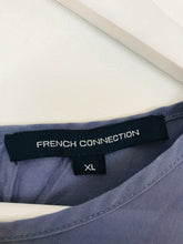 Load image into Gallery viewer, French Connection Women’s Lightweight Capped Sleeve Blouse | UK18 | Blue
