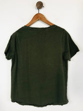Load image into Gallery viewer, Anna Field Women&#39;s Loose Fit V Neck T-Shirt | M UK10-12 | Green

