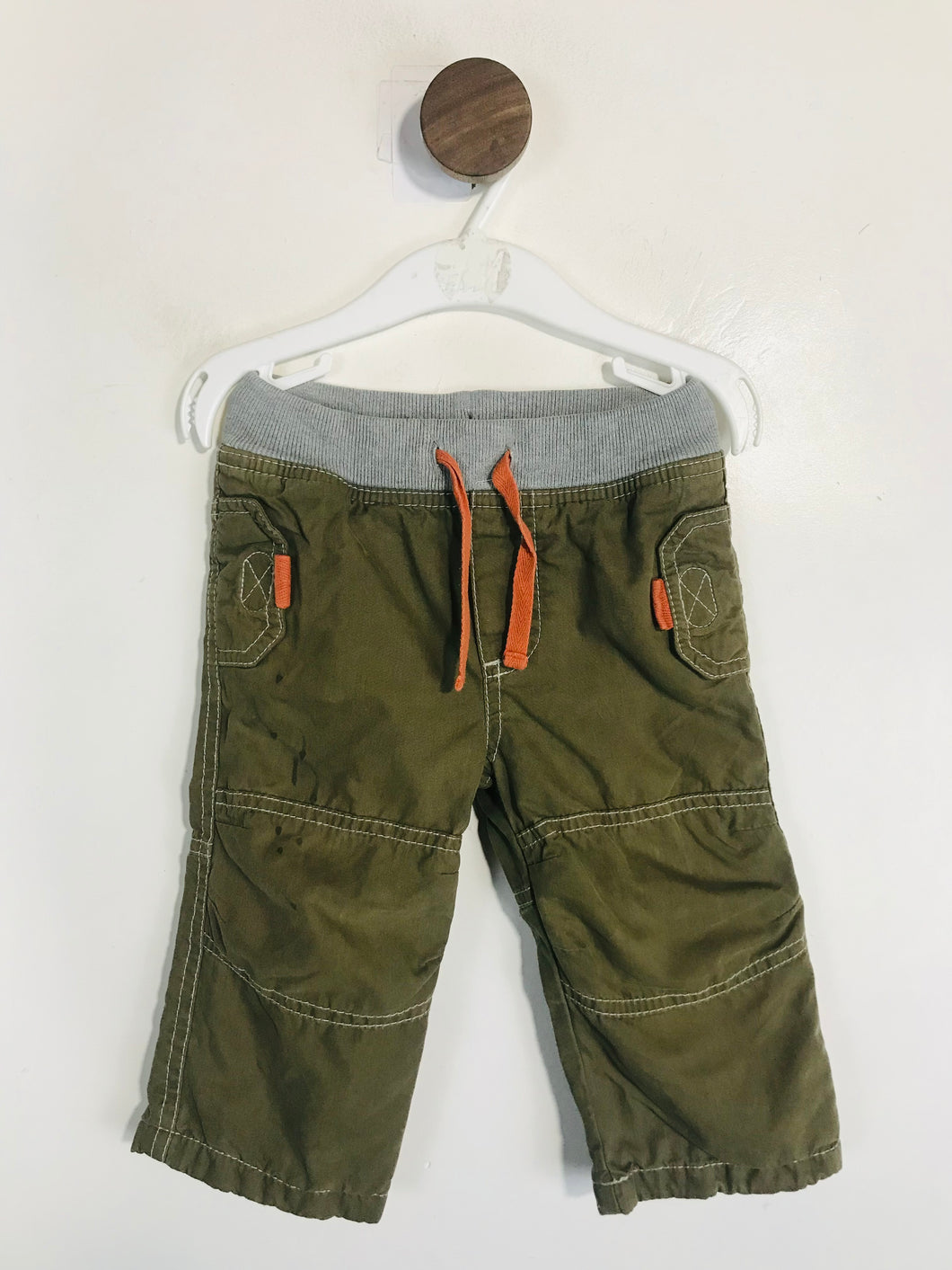 Boden Kid's Casual Trousers | 6-12 Months | Green