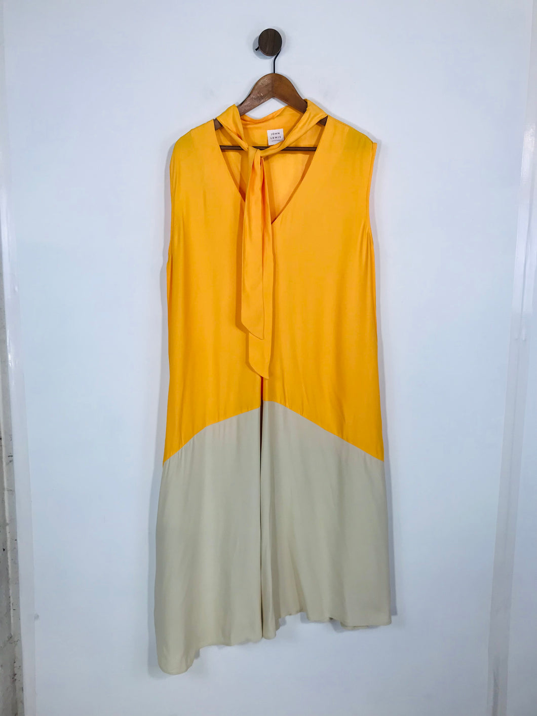 John Lewis Women's Colour Block Oversize Fit Shift Dress | UK16 | Multicoloured